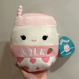 Squishmallows Amelie Pink Milk 8”